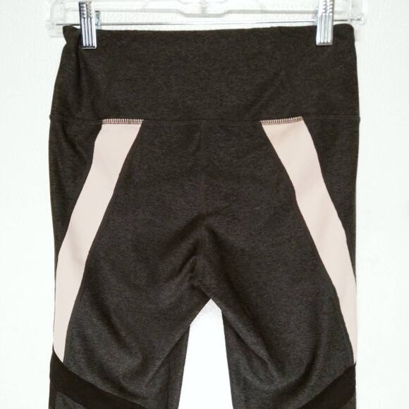 ZELLA Gray Athletic Leggings SZ S | Mesh Panel Detail | Mid-Rise - Picture 5 of 7